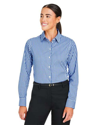 Women's CrownLux Performance® Gingham Dress Shirt -  - 13421