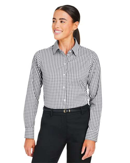 Women's CrownLux Performance® Gingham Dress Shirt -  - 13421