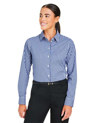 Women's CrownLux Performance® Gingham Dress Shirt -  - 13421