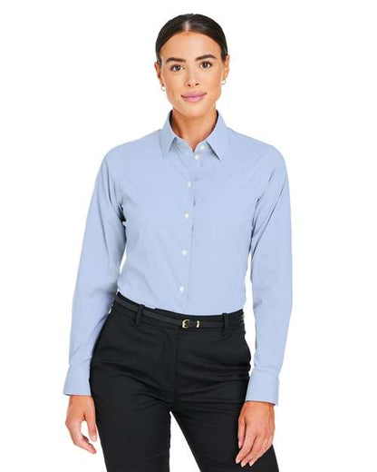 Women's CrownLux Performance® Microstripe Dress Shirt -  - 13423