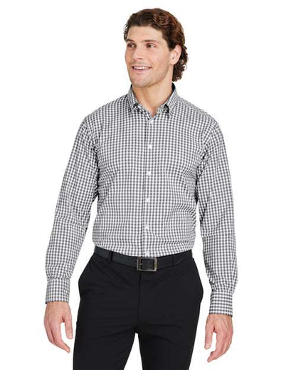 Men's CrownLux Performance® Gingham Dress Shirt -  - 13440