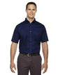 Men's Tall Optimum Short Sleeve Twill Dress Shirt -  - 13462