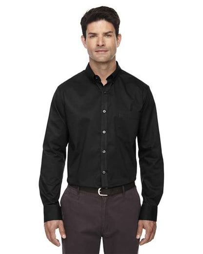 Men's Tall Operate Twill Dress Shirt -  - 13484