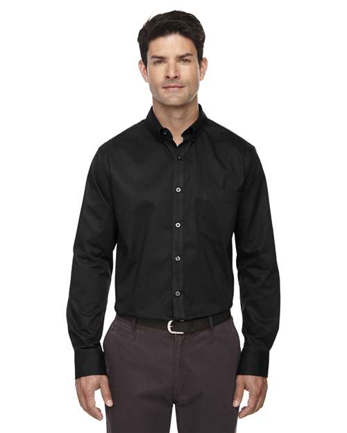 Men's Tall Operate Twill Dress Shirt -  - 13484 - Toronto Screen Printing- Color