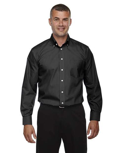 Men's Tall Crown Collection® Broadcloth Woven Dress Shirt -  - 13635