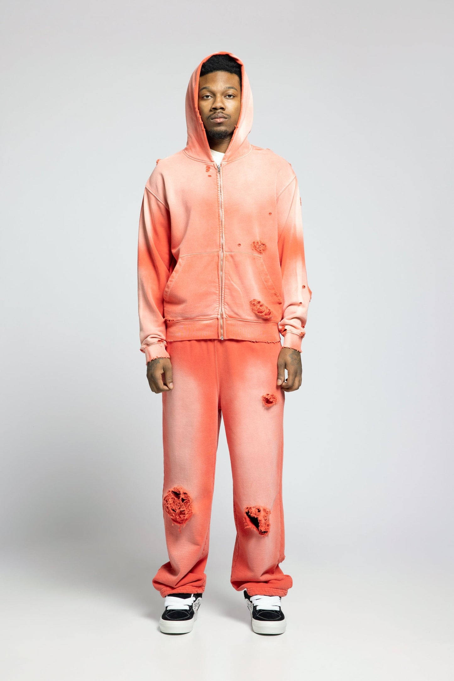 Exclusive Recess Sweatpants V2 - Distressed Blood Orange Slushie