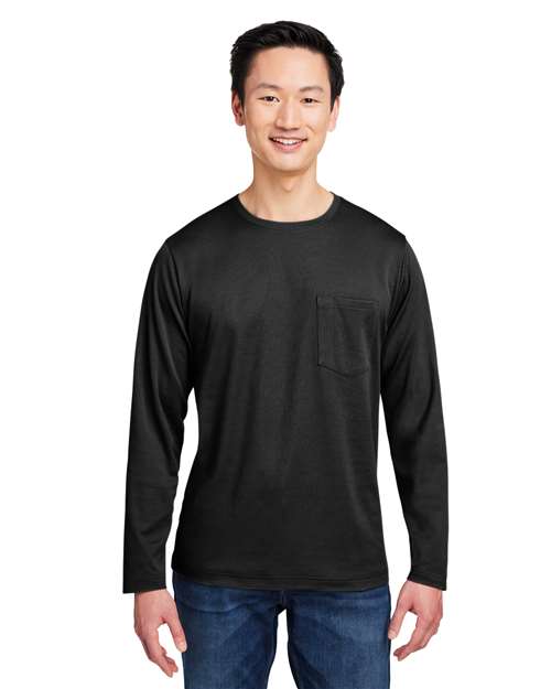 Unisex Charge Snag and Soil Protect Long Sleeve T-Shirt -  - 13866 - Toronto Screen Printing- Color