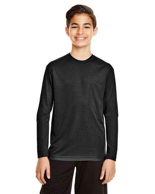 Youth Zone Performance Long Sleeve T-Shirt -  - 13869 - Toronto Screen Printing- Color