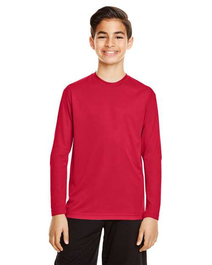 Youth Zone Performance Long Sleeve T-Shirt -  - 13869