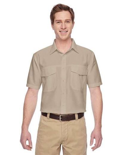 Men's Key West Short Sleeve Performance Staff Shirt -  - 13873