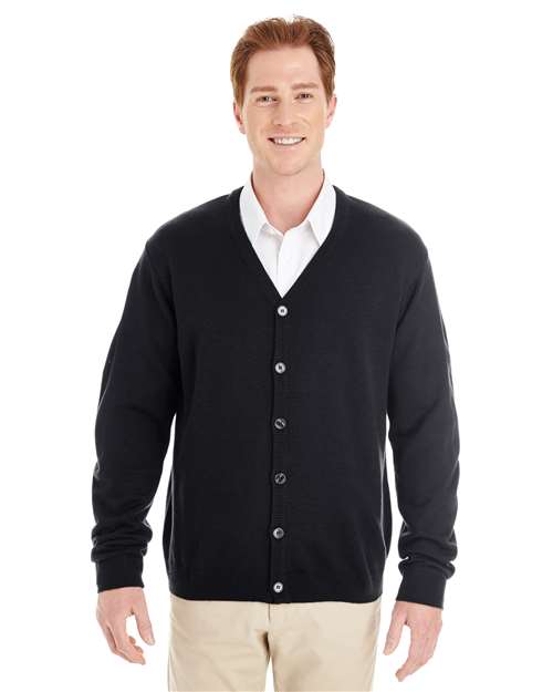 Men's Pilbloc™ V-Neck Button Cardigan Sweater -  - 13879 - Toronto Screen Printing- Color