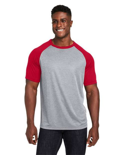 Unisex Zone Colorblock Raglan T-Shirt -  - 13881