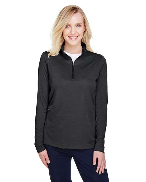 Women's Zone Sonic Heather Performance Quarter-Zip Pullover -  - 13885