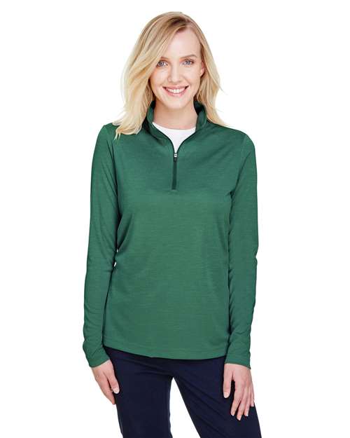 Women's Zone Sonic Heather Performance Quarter-Zip Pullover -  - 13885