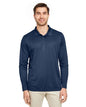 Men's Zone Performance Long Sleeve Polo -  - 13899