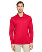 Men's Zone Performance Long Sleeve Polo -  - 13899