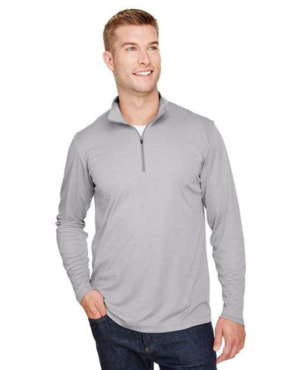 Men's Zone Sonic Heather Performance Quarter-Zip Pullover -  - 13900