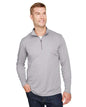 Men's Zone Sonic Heather Performance Quarter-Zip Pullover -  - 13900
