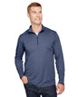 Men's Zone Sonic Heather Performance Quarter-Zip Pullover -  - 13900
