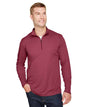 Men's Zone Sonic Heather Performance Quarter-Zip Pullover -  - 13900