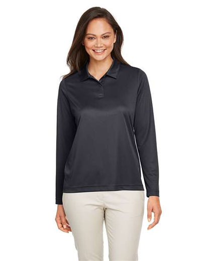 Women's Zone Performance Long Sleeve Polo -  - 13902