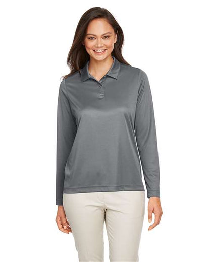 Women's Zone Performance Long Sleeve Polo -  - 13902