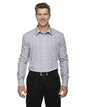 Men's Crown Collection® Glen Plaid Woven Dress Shirt -  - 13913