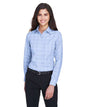 Women's Crown Collection® Glen Plaid Woven Dress Shirt -  - 13922