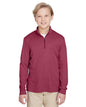 Youth Zone Sonic Heather Performance Quarter-Zip Pullolver -  - 13929