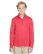 Youth Zone Sonic Heather Performance Quarter-Zip Pullolver -  - 13929