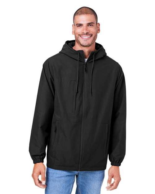 Unisex Flex Twill Hooded Jacket -  - 13931 - Toronto Screen Printing- Color