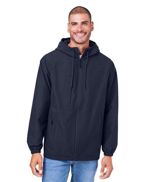 Unisex Flex Twill Hooded Jacket -  - 13931 - Toronto Screen Printing- Color
