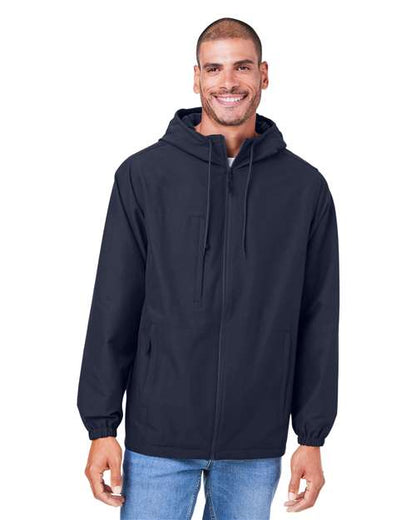 Unisex Flex Twill Hooded Jacket -  - 13931