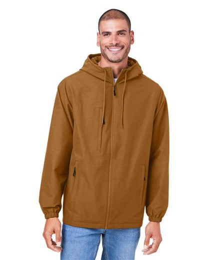 Unisex Flex Twill Hooded Jacket -  - 13931