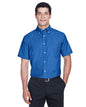 Men's Oxford Short Sleeve with Stain-Release -  - 13955