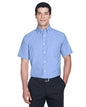 Men's Oxford Short Sleeve with Stain-Release -  - 13955