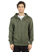 Unisex Fleece Full-Zip Hooded Sweatshirt -  - 14008