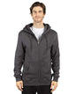 Unisex Fleece Full-Zip Hooded Sweatshirt -  - 14008