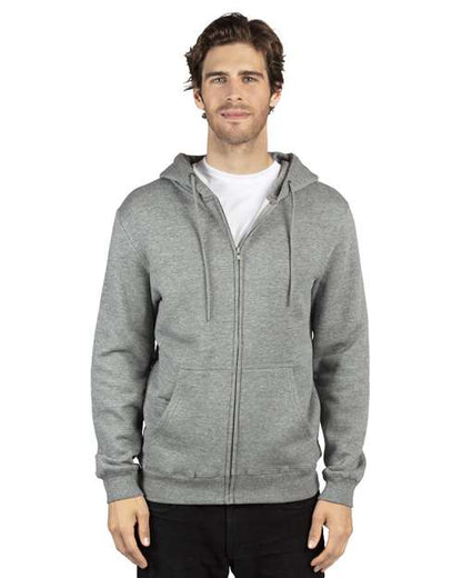 Unisex Fleece Full-Zip Hooded Sweatshirt -  - 14008