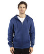 Unisex Fleece Full-Zip Hooded Sweatshirt -  - 14008