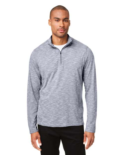 Men's Eclipse Jacquard Quarter-Zip Pullover -  - 14034