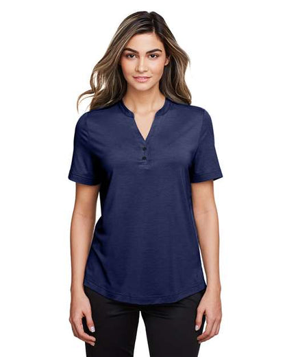 Women's JAQ Snap-Up Stretch Performance Polo -  - 14042