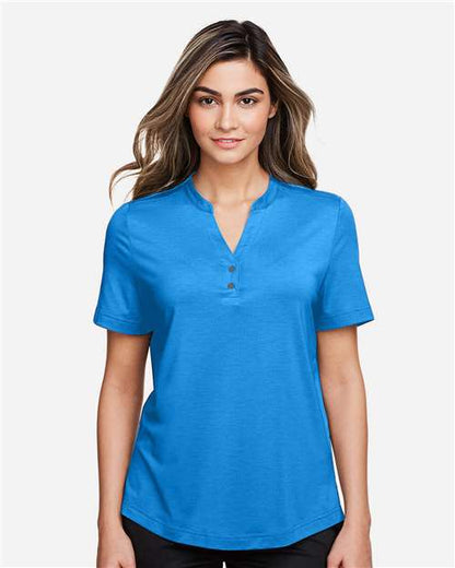 Women's JAQ Snap-Up Stretch Performance Polo -  - 14042