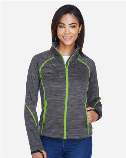 Women's Flux Mélange Bonded Fleece Jacket -  - 14064