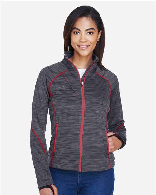 Women's Flux Mélange Bonded Fleece Jacket -  - 14064