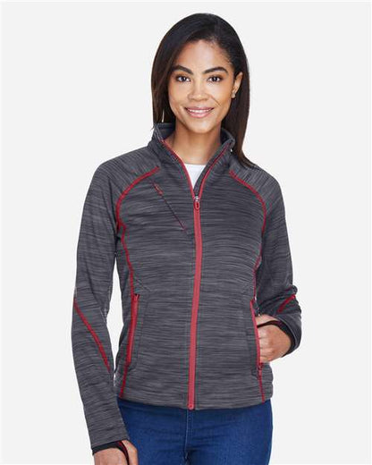 Women's Flux Mélange Bonded Fleece Jacket -  - 14064