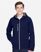 Men's Prospect Two-Layer Fleece Bonded Soft Shell Hooded Jacket -  - 14070