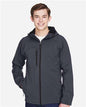 Men's Prospect Two-Layer Fleece Bonded Soft Shell Hooded Jacket -  - 14070