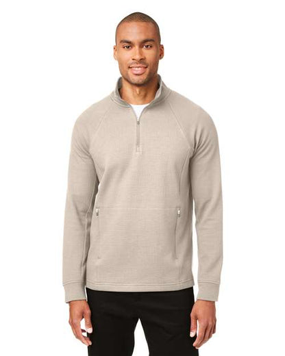 Men's Rhythm Waffle Quarter-Zip Pullover -  - 14080