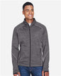 Men's Flux Mélange Bonded Fleece Jacket -  - 14085